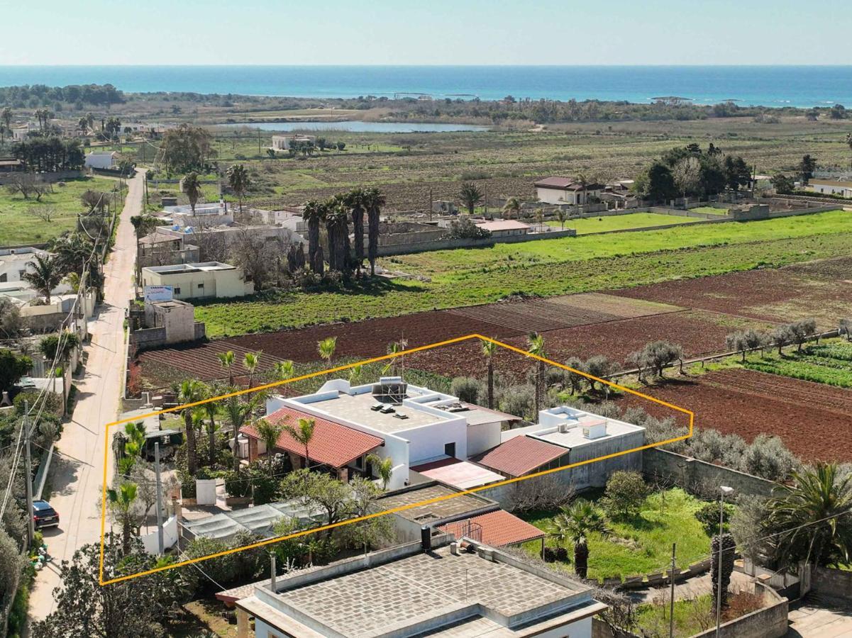 Villetta Climatizzata Mar Torre San Giovanni Ugento Ngoại thất bức ảnh